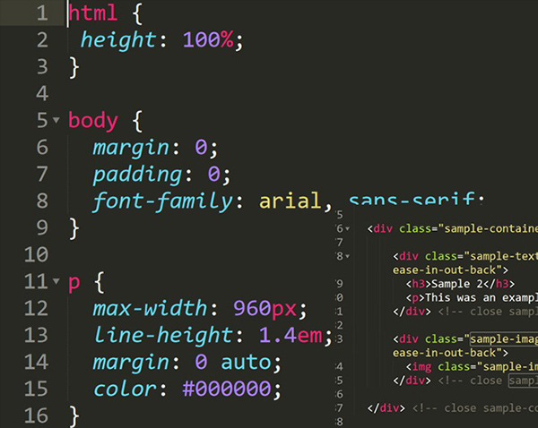 css code