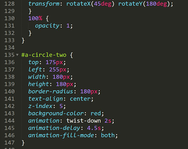 css code